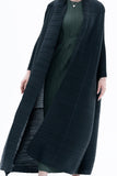 Abaya Open Pleated With Belt